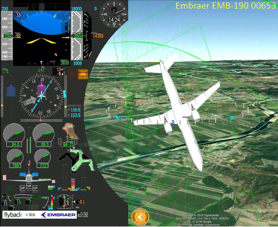 In-Flight Upset to, Air Astana Embraer EJ-190 P4-KCJ (Credit: Embraer via GPIAFF)