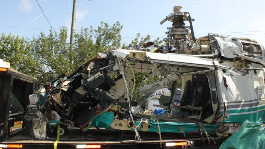 Cockpit Left Side AW139 N32CC (Credit: NTSB)